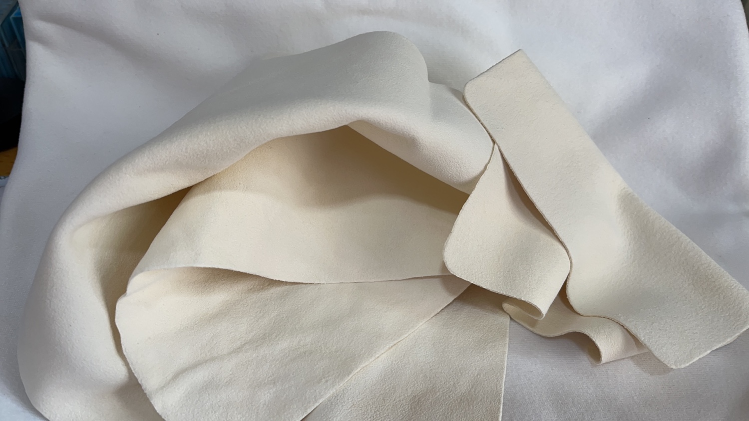 Natural deer skin rubber diamond drill cloth is superior quality without leather diamond jade necessities