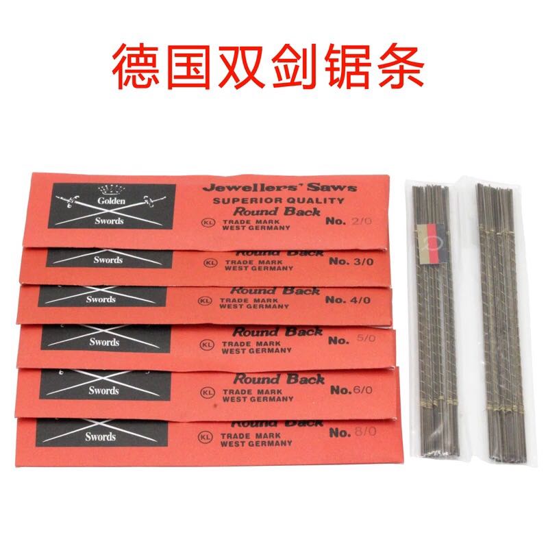 Double Sword Saw Blade Gold Work Saw Blade Jewellery Fine Saw Blade DIY Saw Blade Jewellery Processing Equipment Tool