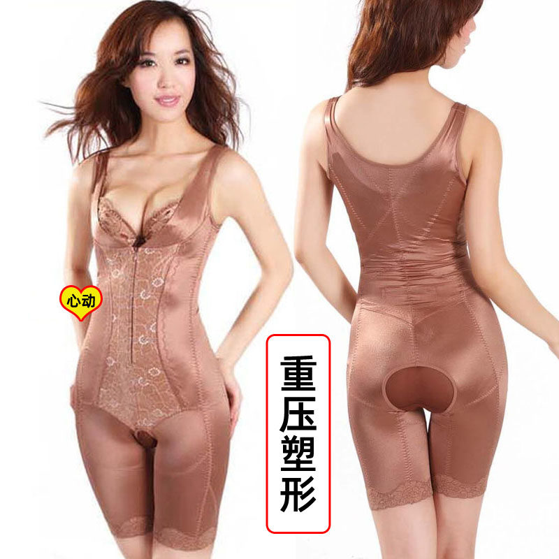Warm and heavy pressure one-piece body shaper, abdomen, buttocks, body shaper, slimming body shaper, postpartum shaper, enhanced version