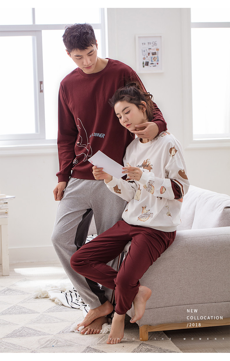 Pyjama mixte en Coton à manches longues - Ref 3005637 Image 13