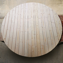 Custom 1 9m round bed board diameter 2m round mattress pine round wooden board mat Simmons plus hard folding waist support