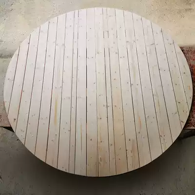 Customized 1 9 m round bed board diameter 2 M round mattress pine wood round plank Simmons plus hard folding waist protection