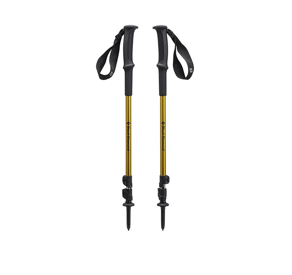 BLACKDIAMOND / Black Diamond Aluminium Rod Body Four Seasons Fitness Staff - Gậy / gậy gậy leo núi gấp gọn