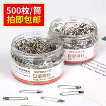 500 pieces of tube old size pin small safety pin fixed clothes buckle clip clip clip clip