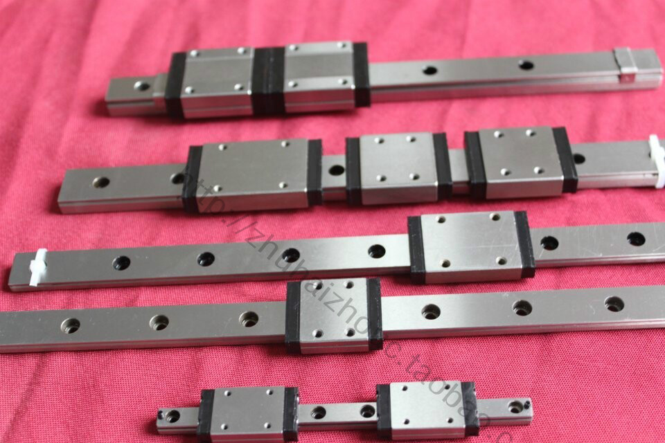 Domestically made miniature linear guide stainless steel material ST7 9 12 15 widened STW lengthened