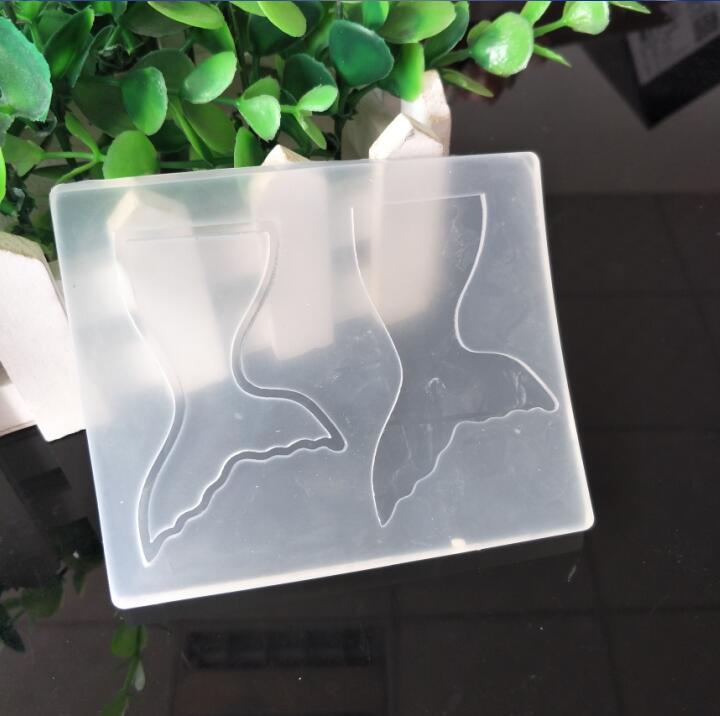 Tự làm nhiều chà nhám phun áp lực tấm khuôn DIY tinh thể epoxy keo UV nhựa keo thủ công silicone khuôn gương khay làm kem