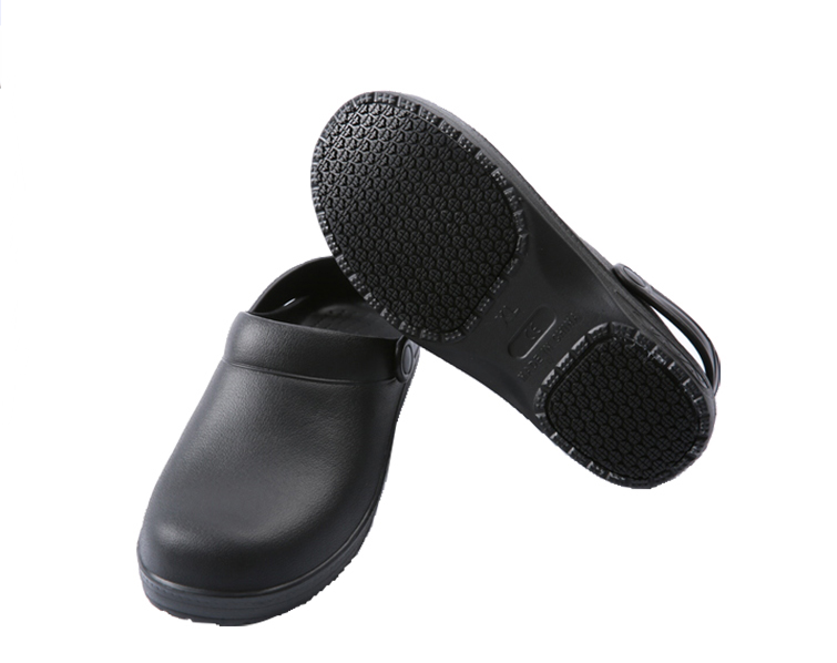 Cung cấp đặc biệt giày phẫu thuật không thấm nước giày đầu bếp nam màu đen dép làm việc nhà bếp giày cao su chống trượt mùa hè giày nam nhựa