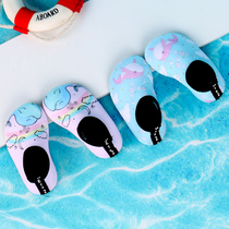 Childrens beach shoes non-slip diving snorkeling shoes baby water park drifting seaside catching the sea swimming shoes floor socks