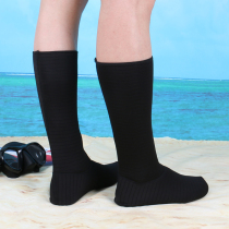 Adult beach snorkeling shoes men and women swimming jellyfish socks shoes long tube coral equipment non-slip anti-cut diving socks