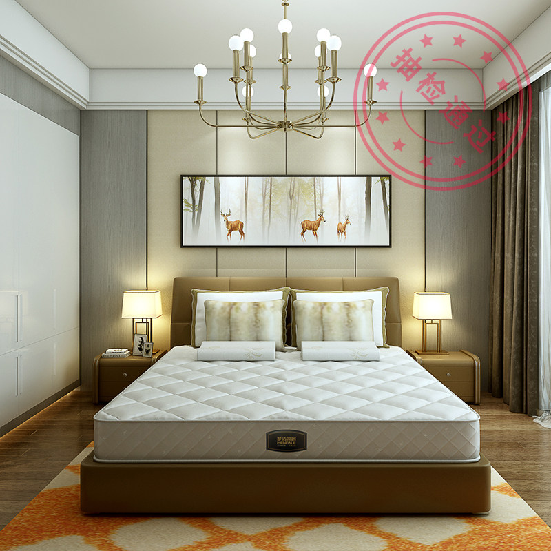 Mendale 梦洁 索思 瑞士许佩尔精钢弹簧椰棕床垫 1.2~1.8米 双重优惠折后￥999送货入户并安装