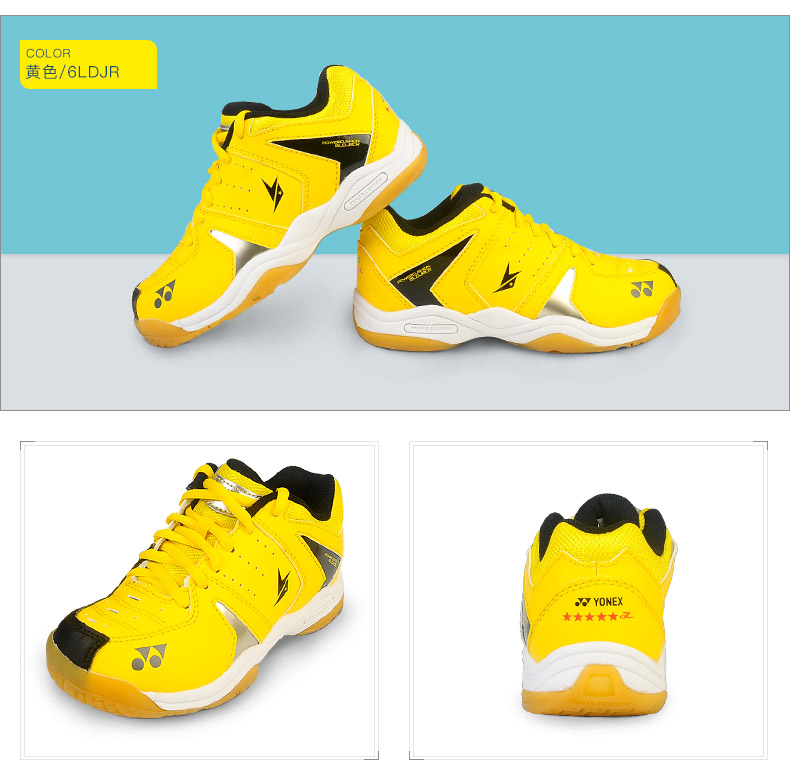 Giày cầu lông trẻ em YONEX Yonex chính hãng cho bé trai và bé gái mùa hè siêu nhẹ thoáng khí yy ping pong sneakers giày thể thao chính hãng