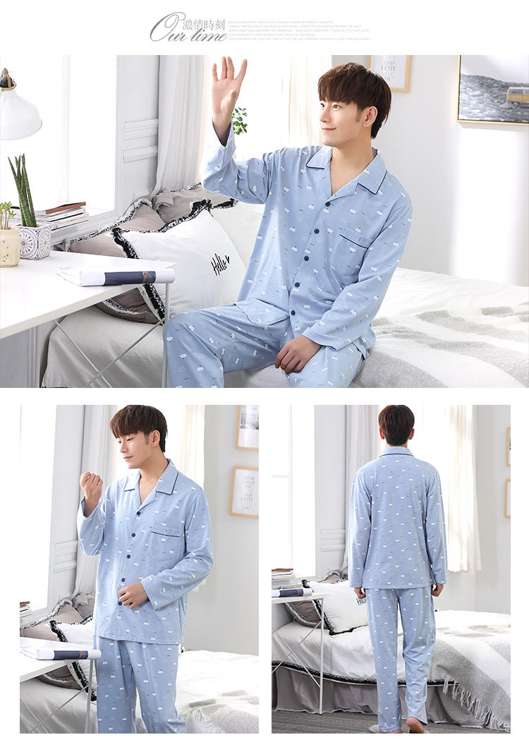 Pyjama mixte en Coton à manches longues - Ref 3005634 Image 52