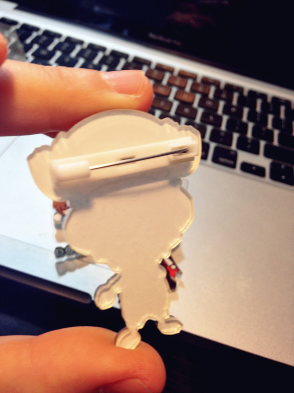 Broche en plexiglas - Ref 1172939 Image 4