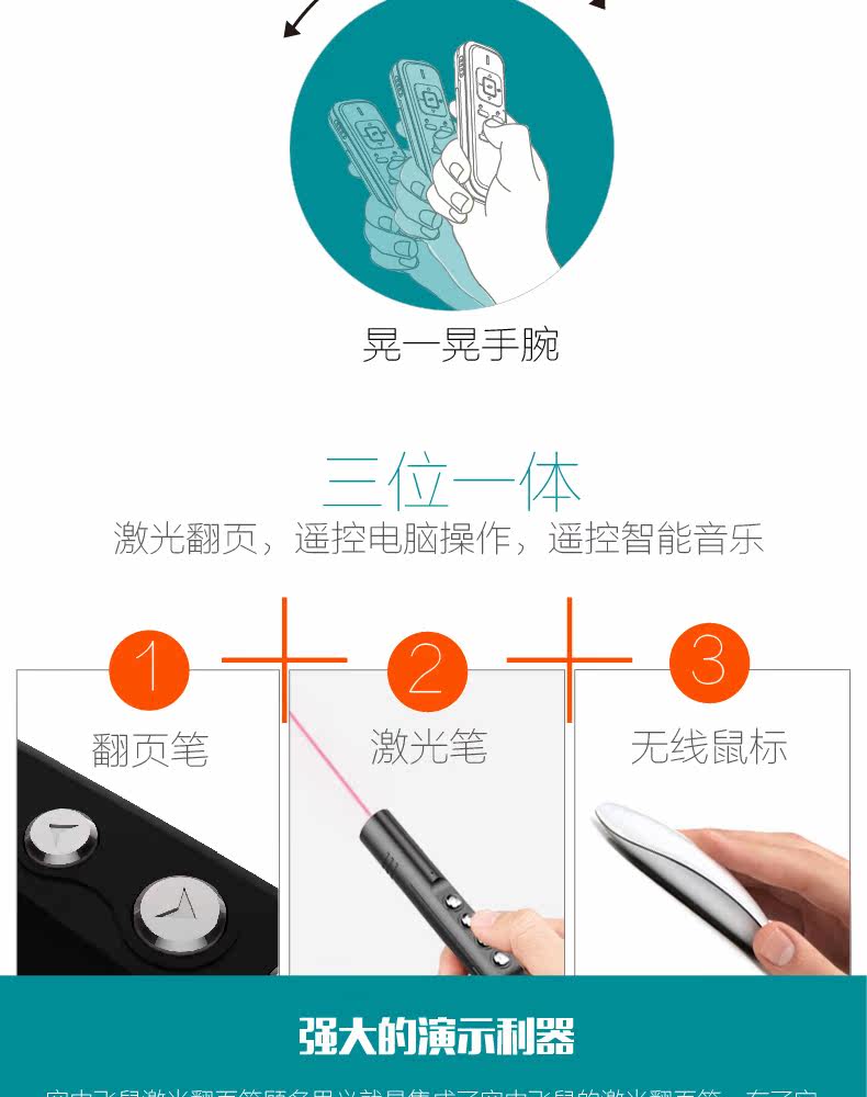 Telecommande - pointeur laser - Ref 385292 Image 8