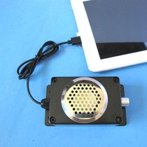 USB Sound Card Speaker 5V Power Supply No Audio Cord Wall Mount Inside 2 Foam Edge 3 Watt Horn