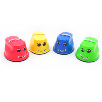 Kindergarten smiling face on stilt children outdoor activities 2 - 3 - 6 years old baby sensitivity balance training toys