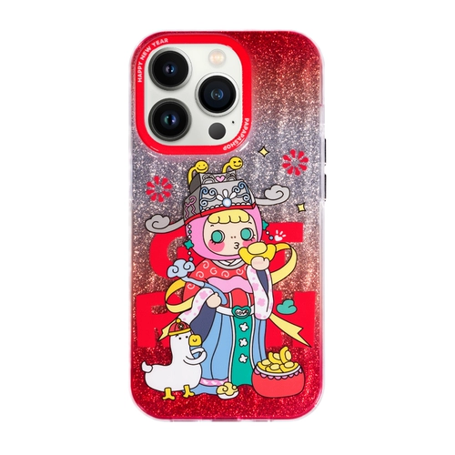 Apple, милый чехол для телефона, совместимый красный iPhone 14, iphone, 15promax, градиент