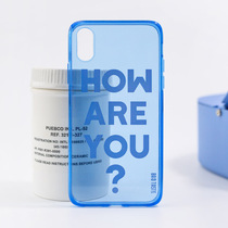 papapa Manufacturing Bureau original couple suitable for Apple xs max fluorescent mobile phone case iphone11 pro tide girl