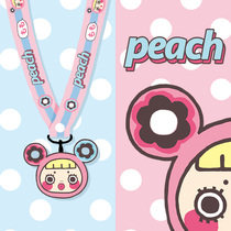 papa Manufacturing Bureau original long and short cute personality cartoon mobile phone lanyard halter neck mobile phone rope female pendant mobile phone chain