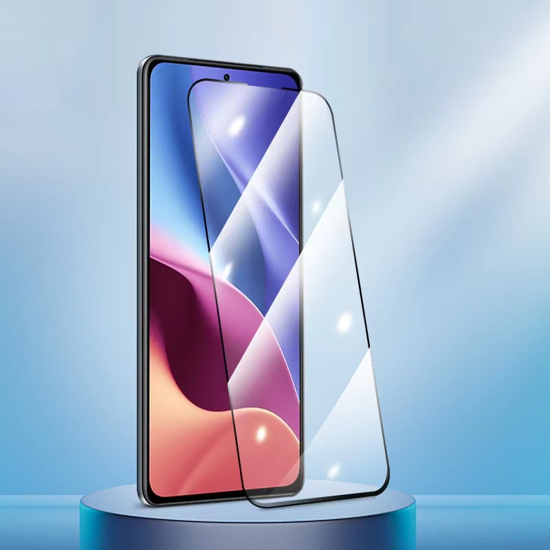 LLUNC红米k60钢化膜k50pro防窥膜K40/k50电竞版k30至尊全屏redmi9纪念Note12游戏增强手机Note11/10/9/8贴膜