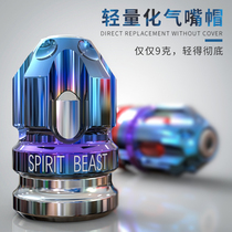 Motorcycle vacuum tire valve cover modified accessories 125 scooter decoration personality universal tire air nozzle cover