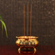 Yuantong Buddhist utensils incense burner for home indoor use for Buddha pure brass alloy three-legged three-legged incense burner for incense for Guan Gong, the God of Wealth