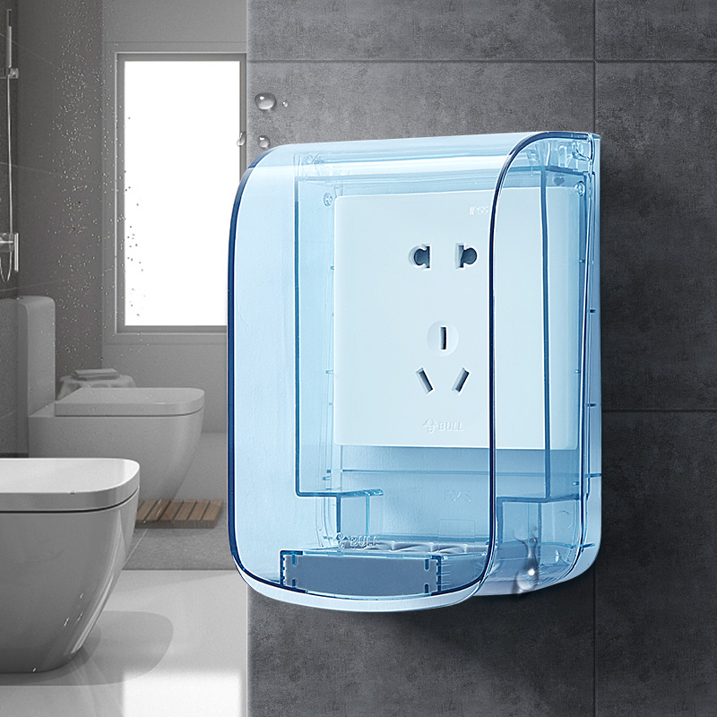 Bull Super Deepened WATERPROOF CASE SWITCH SOCKET PANEL MAKEUP ROOM WATER HEATER SPLASH PROOF BOX COVER POWER BED BAG