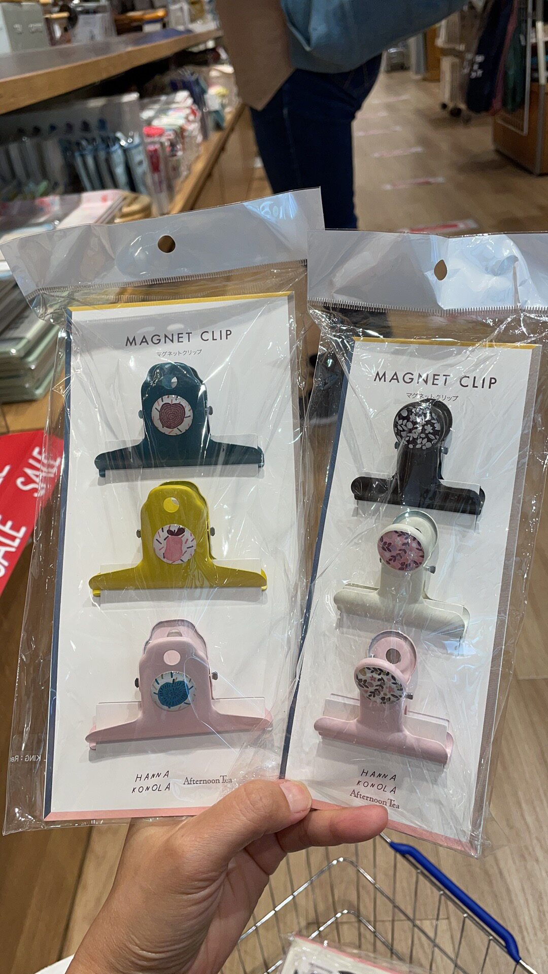 Spot Japan Homegrown Sourcing Afternoontea Long Tail Closure Clip Magnet Ins Wind Small Freshening Day Style