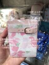 Spot Japanese homegrown afternoon tea Chopped Flowers Small Frescoed Chest Card Hanging with Chest Card monthly Ticket Package Telescoping