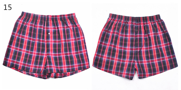 Một Luo quần nam cotton boxer shorts của nam giới lỏng đồ lót nhà quần short giản dị kích thước lớn