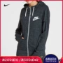 NIKE Nike Women Top NIKE GYM VINTAGE Áo khoác thể thao đan bông tuyết 904508-010 - Áo khoác thể thao / áo khoác áo gió anta