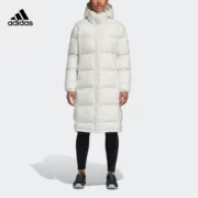 Adidas Adidas của phụ nữ dài qua đầu gối dây kéo quần áo cotton ngoài trời CY8636 - Quần áo độn bông thể thao