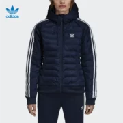 Adidas Originals Phụ nữ Adi Cỏ ba lá SLIM JACKET độn DH4584 - Quần áo độn bông thể thao