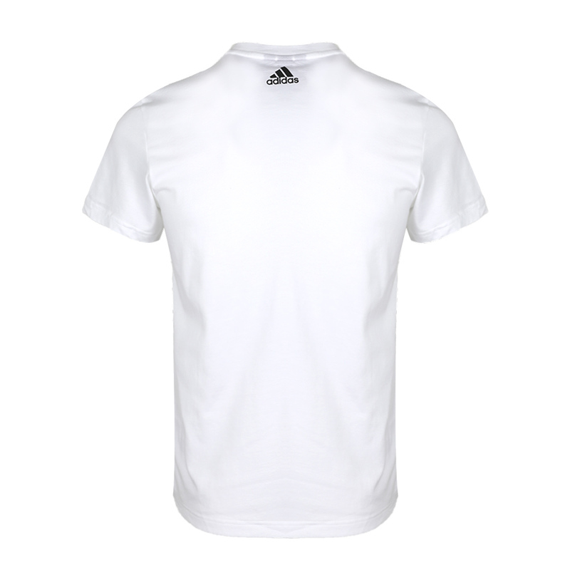 Adidas adidas ngắn tay nam mùa hè thể thao giản dị cổ tròn áo thun ngắn DY8653 - Áo phông thể thao áo thun lining