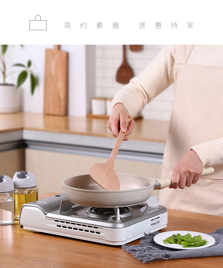 Lấp lánh tuyệt vời dài xử lý xẻng bằng gỗ không dính đặc biệt bằng gỗ nấu ăn nồi xẻng hộ gia đình bằng gỗ nhà bếp gạo gỗ muỗng muôi múc canh