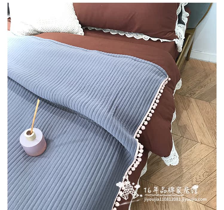 Hàng dệt kim chính hãng dệt kim mỏng chăn 180 * 200 có thể giặt được - Ném / Chăn chăn nỉ nhung