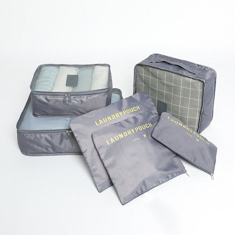 Comment on 3-5 pictures (send) six-piece travel storage set