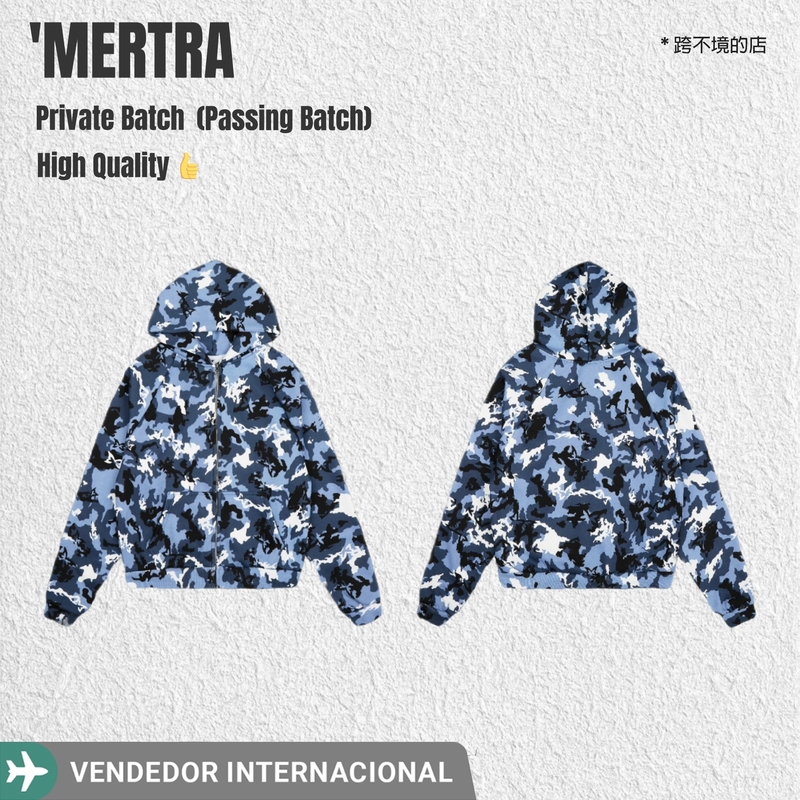Cross-Border / Mertra Terrain Camo Zip-Up Hoodie