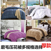 Shangxin autumn and winter quilt students warm space quilt winter quilt core plus 220*240 double quilt