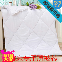 Autumn and winter beauty salon white thickened foot bath quilt core 120X180 body massage Spring and autumn quilt and winter quilt brushed quilt