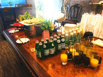 Home-made cold dinner buffet tea break family gathering friends party business dinner birthday party dessert table