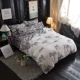 Net red girl bed bed bốn mảnh set 1.8 giường đơn một mảnh quilt sinh viên ký túc xá quilt ba mảnh set 1.5 bộ ga giường cute