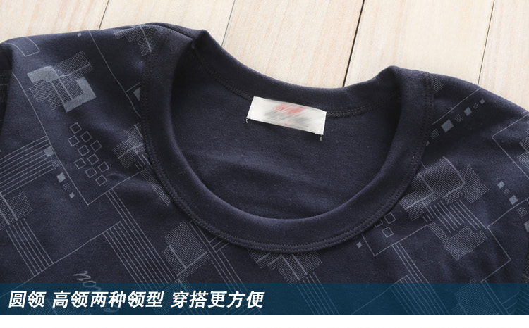 Giải phóng mặt bằng tăng tuổi trung niên và tuổi Qiuyi Qiuku phù hợp với đồ lót nam cotton cotton ấm áo cotton bộ đồ thu đông nữ big size