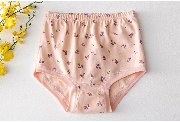 Quần lót nữ trung niên và cotton cũ Quần cotton tam giác cũ quần mẹ dày cộng với chất béo cỡ lớn quần cao eo rộng đồ lót nam