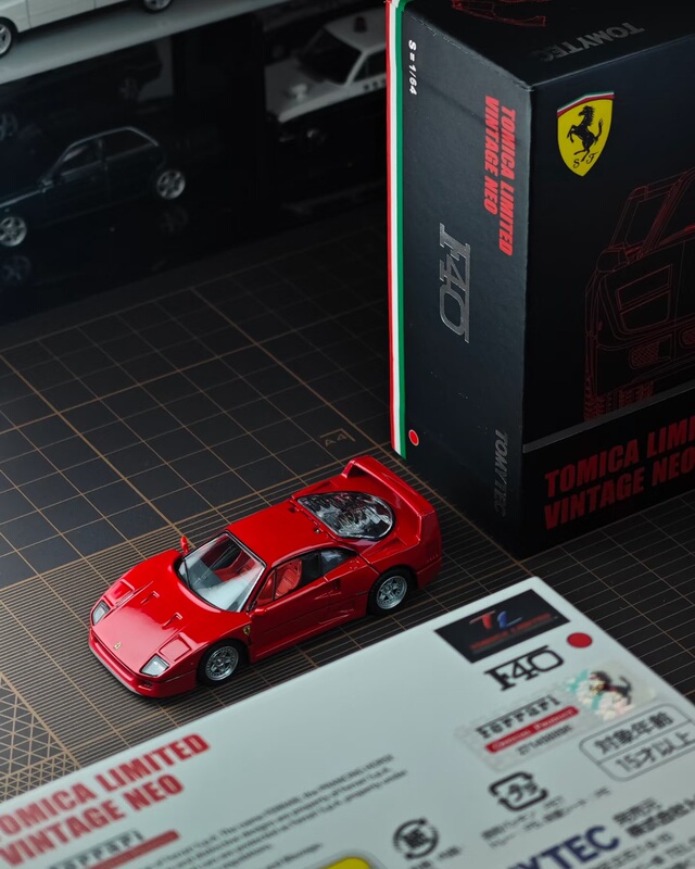 Tomica Tlv Ferrari F40 Standard Red 2025 New Edition Brand New Unopened Hong Kong Version/Japanese Version