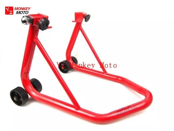 Mini xe máy phía trước và bánh sau hỗ trợ khung đỗ xe khung khung đỗ xe nâng và hạ công cụ sửa chữa bộ dụng cụ sửa xe máy đa năng