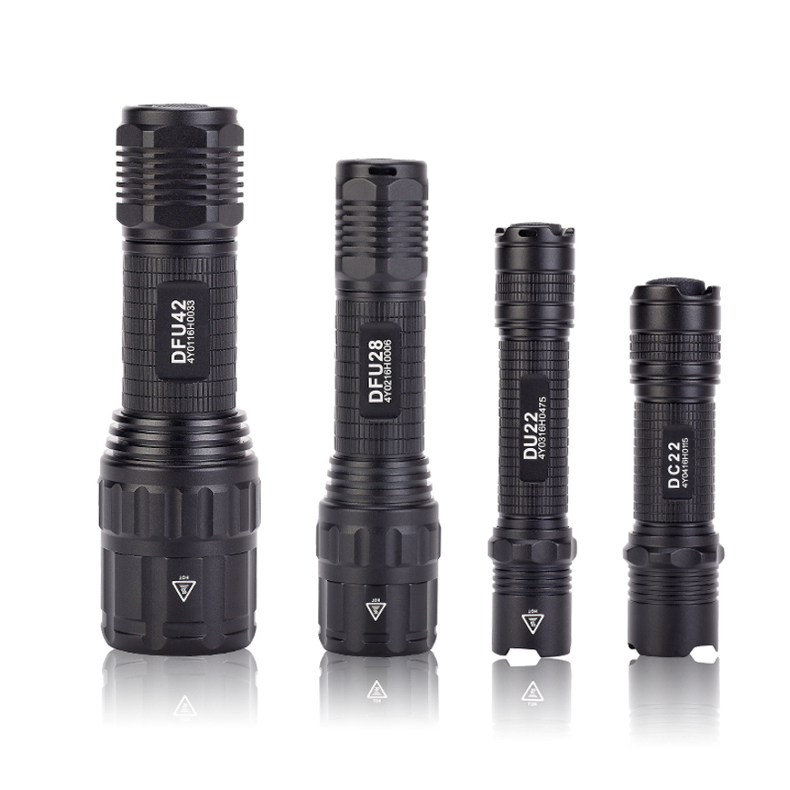 Boguan Light Flashlight Can Charge LED Radiation Waterproof Aluminum Alloy