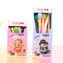 Tianzhuo eraser cartoon like skin primary school children wipe clean matchhead elephant leather girl gift prize