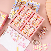 Gooka hand account sticker tape hand tent girl heart kids sticking anime sticker cane decoration material tool