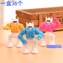 Robot eraser creative cartoon pupils cute children like clean gifts wholesale prizes
